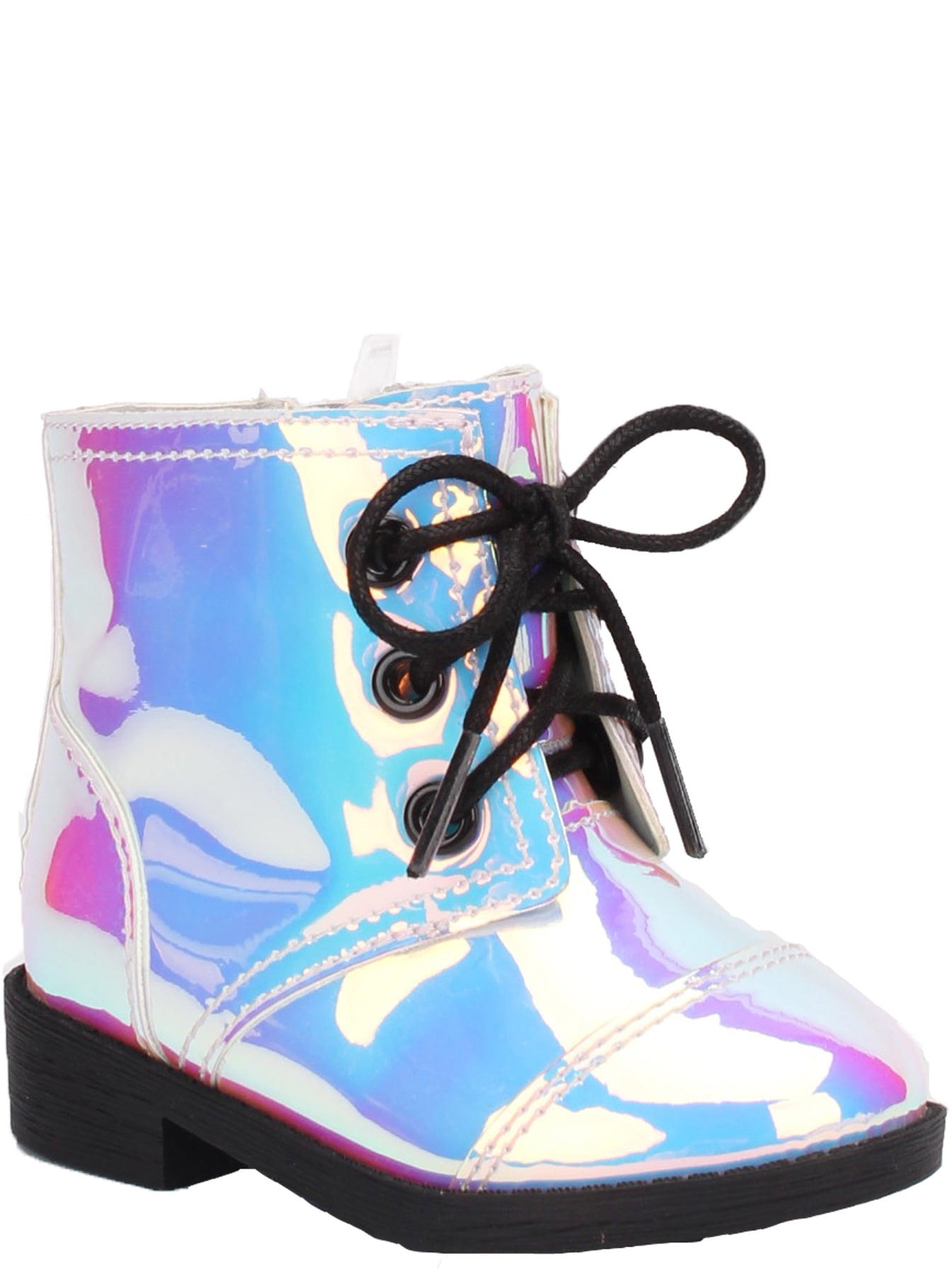 Holographic kids boots sale
