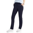 Wonder Nation Juniors' Plus School Uniform Stretch Twill Skinny Pants