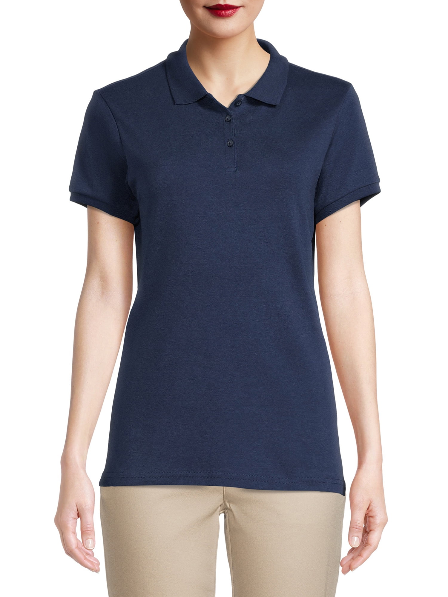 Specialist amount of sales quiet Wonder Nation Juniors School Uniform Polo Shirt with Short Sleeves -  Walmart.com