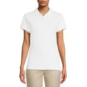 Wonder Nation Juniors School Uniform Polo Shirt with Short Sleeves