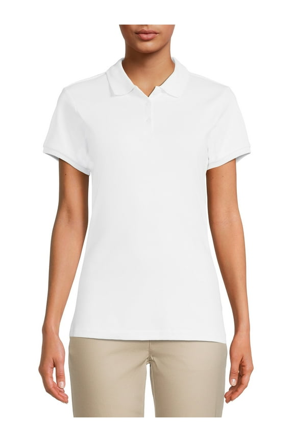 Juniors School Uniform Polo Shirt with Short Sleeves