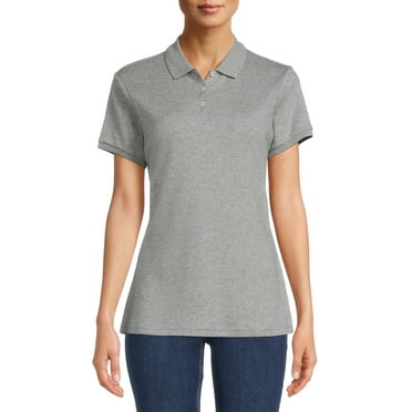 Wonder Nation Juniors School Uniform Polo Shirt with Short Sleeves