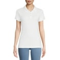 thumbnail image 1 of Wonder Nation Juniors' School Uniform Polo Shirt with Short Sleeves, 1 of 6
