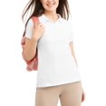 thumbnail image 1 of Wonder Nation Juniors' Uniform Short Sleeve Polo Shirt, 1 of 3