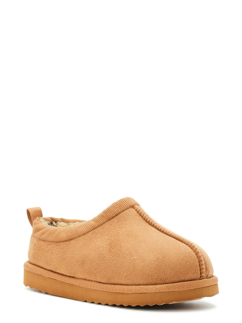 靴  SLIPPER PEANUT SUEDE us8 26cm Wonder Nation Kids Faux Suede Slippers, Sizes 11/12-6