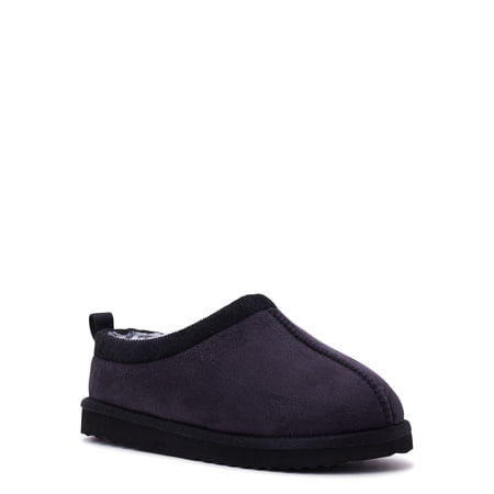 Wonder Nation Kids Faux Suede Slippers, Sizes 11/12-6