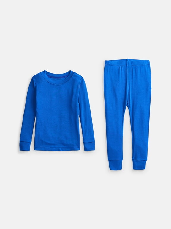 Wonder So Soft Modal by Wonder Nation Toddler & Big Kid Pajama Set, 2-Piece, Sizes 12M-10