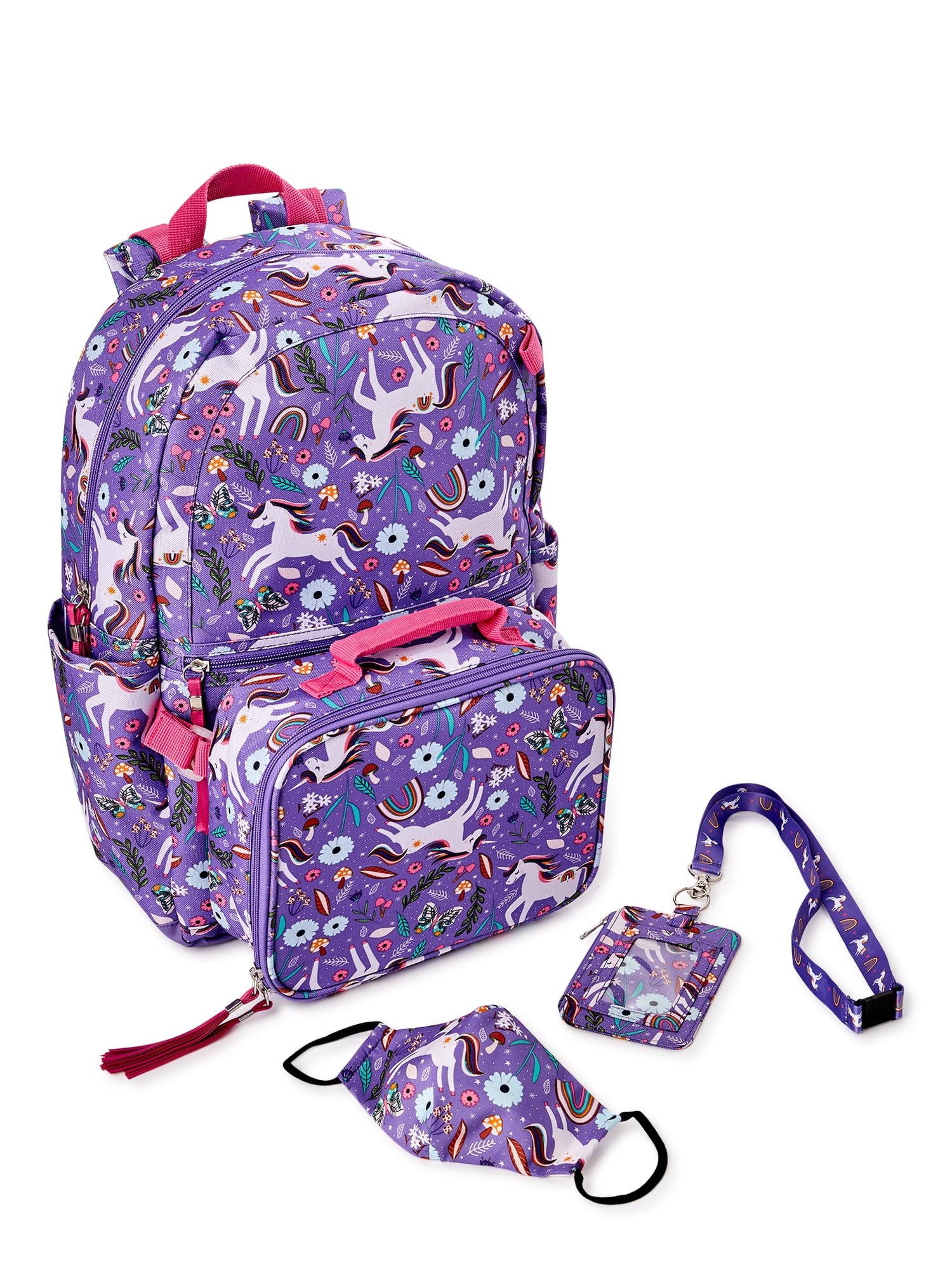 Nanda African Print Kids Backpack Set Backpacks - Leone Culture