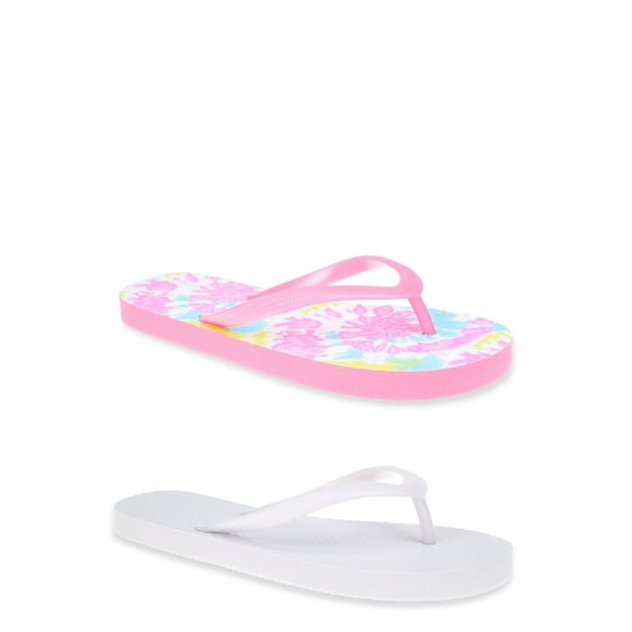Wonder Nation Girl Flipflop Sandals 2-Pack