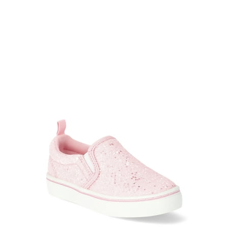 Wonder Nation Girls Slip-On Sneakers