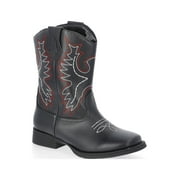 WONDER NATION Toddler & Boys Faux Leather Western Boots