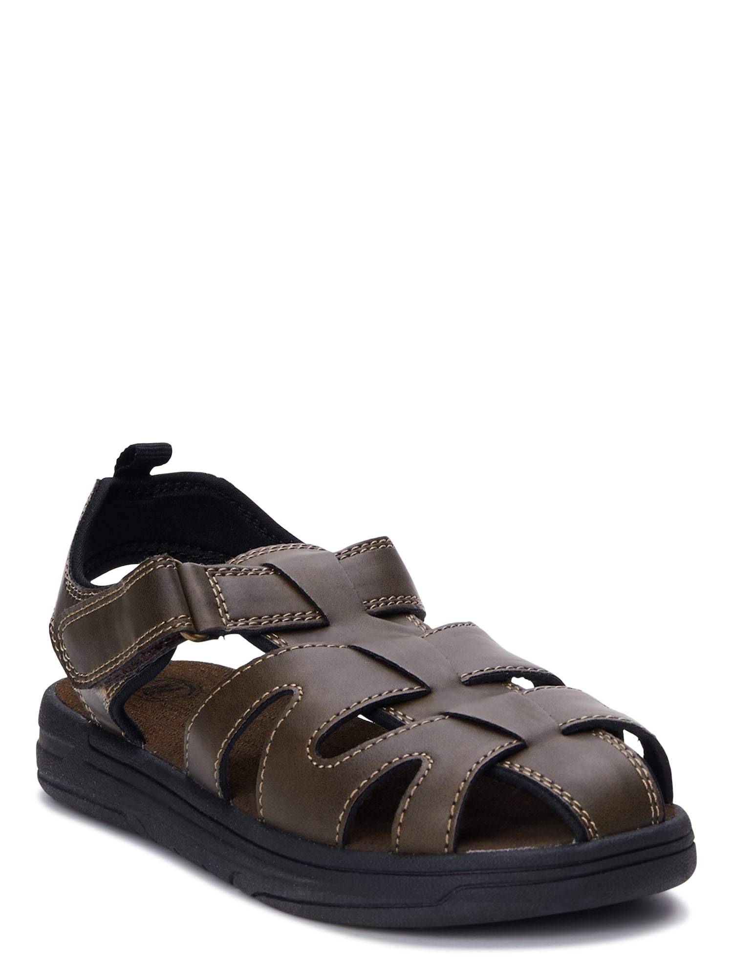 Wonder Nation Little Big Boys Fisherman Sandals Sizes 13 6 Walmart
