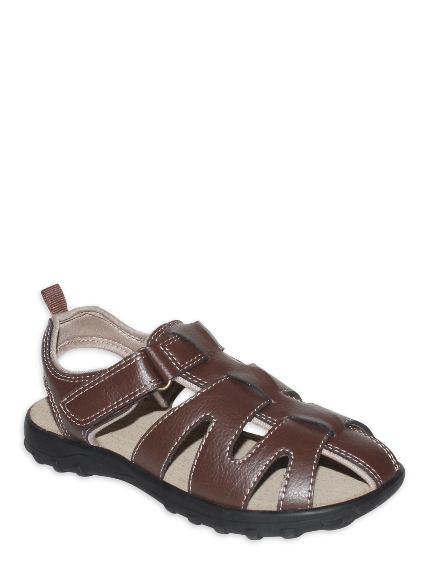 Wonder Nation Little & Big Boys Fisherman Sandals, Sizes 13-6 - Walmart.com