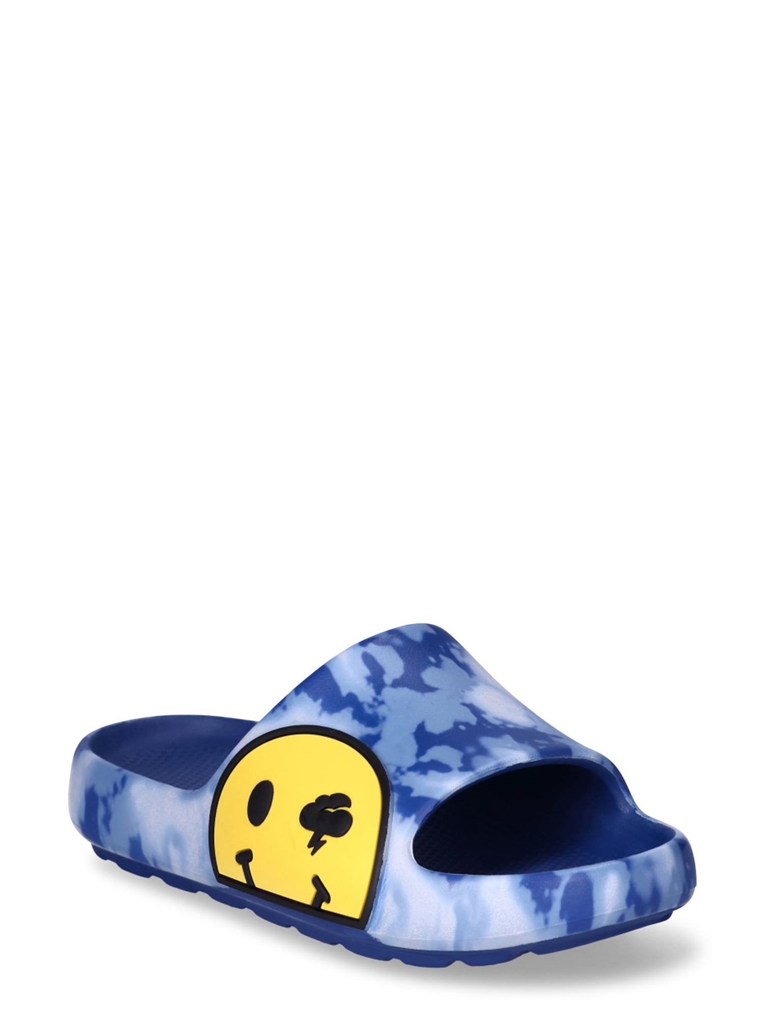 Wonder Nation Little & Big Boys Smile Pillow Slide Sandals