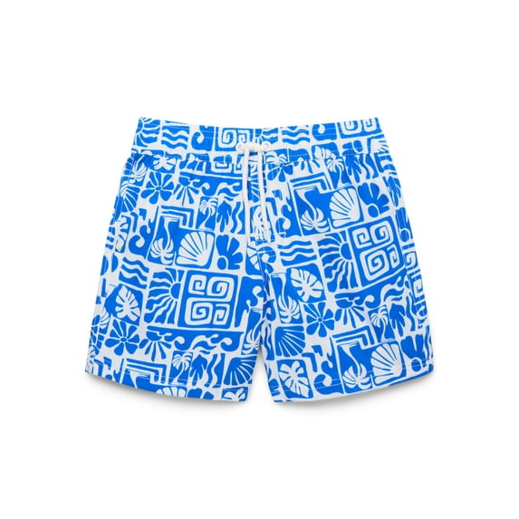 Wonder Nation Little & Big Boys Swim Trunks with UPF50+, Sizes 4-16