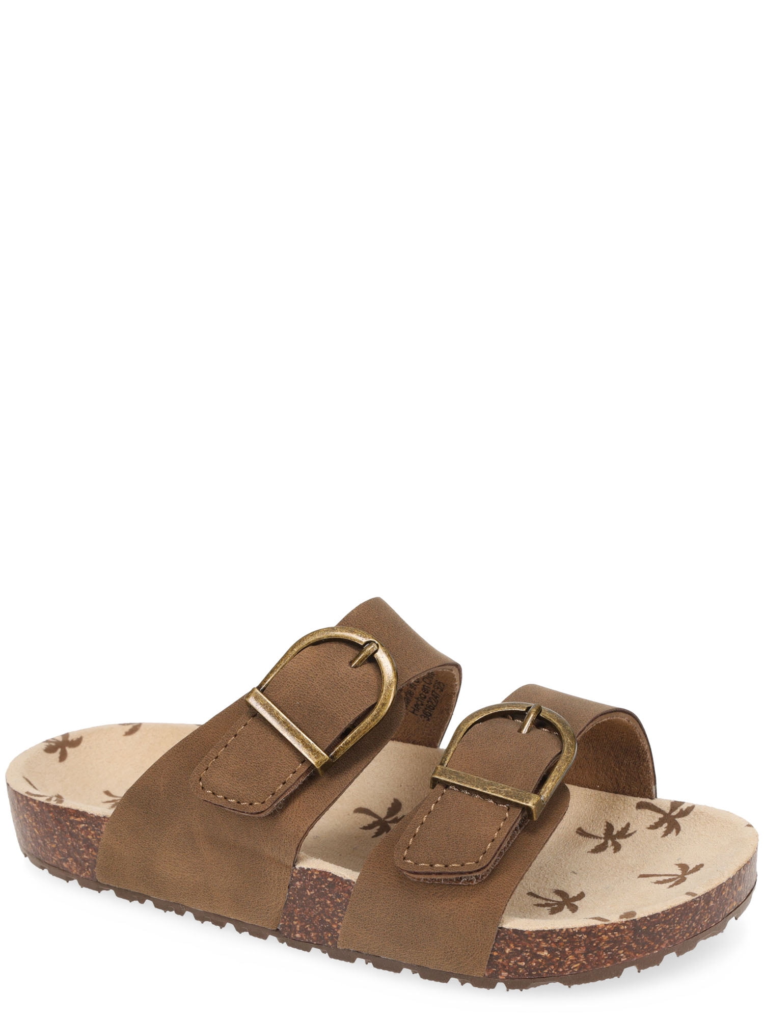 Wonder Nation Little & Big Boys Two Buckle Sandals