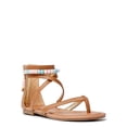 thumbnail image 1 of Wonder Nation Little & Big Girls Bead Gladiator Sandal, 1 of 3