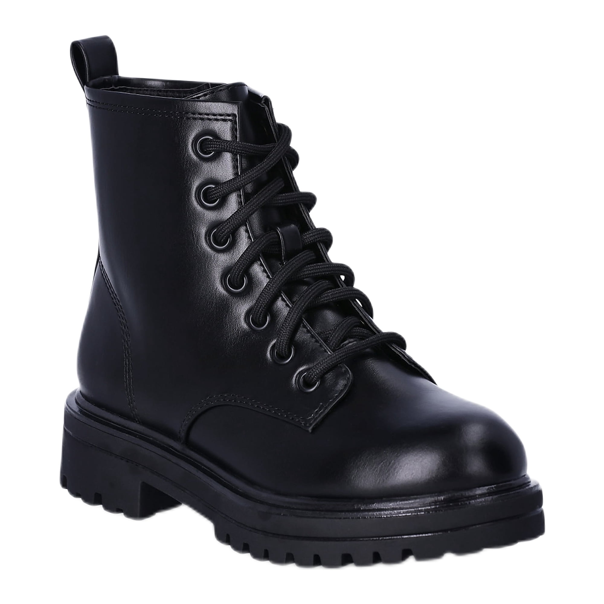 Wonder Nation Toddler, Little, & Big Girls Combat Boots