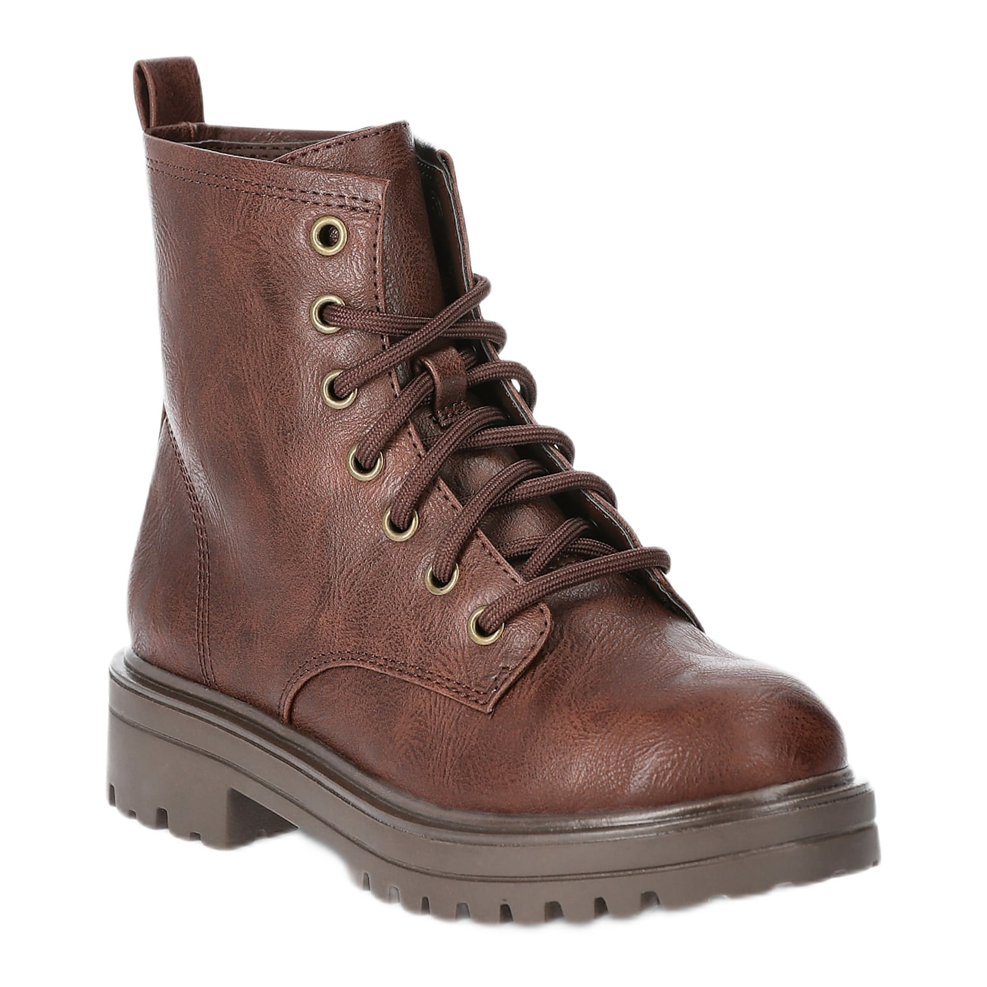 Wonder Nation Toddler, Little, & Big Girls Combat Boots