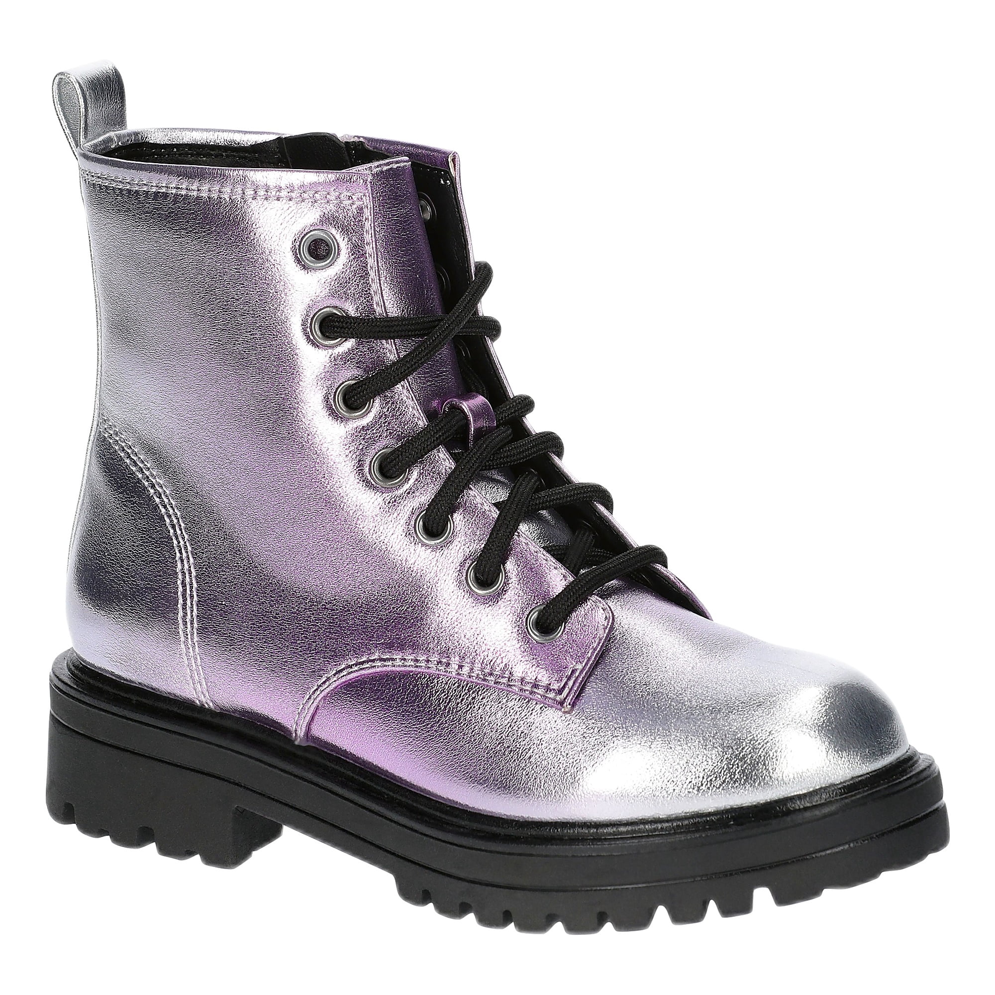Wonder Nation Toddler, Little, & Big Girls Combat Boots