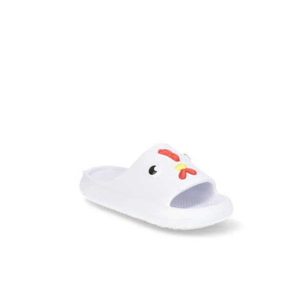 Wonder Nation Little & Big Girls Critter Slide Sandals