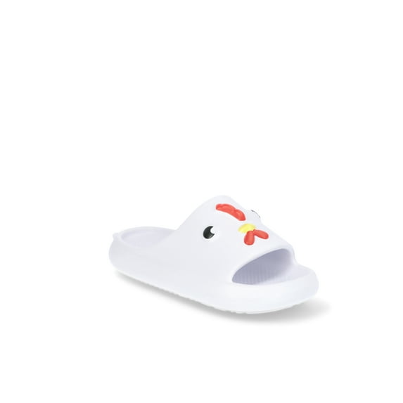 Wonder Nation Little & Big Girls Critter Slide Sandals