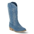 thumbnail image 1 of Wonder Nation Little & Big Girls Fashion Cowgirl Western Boots, 1 of 5