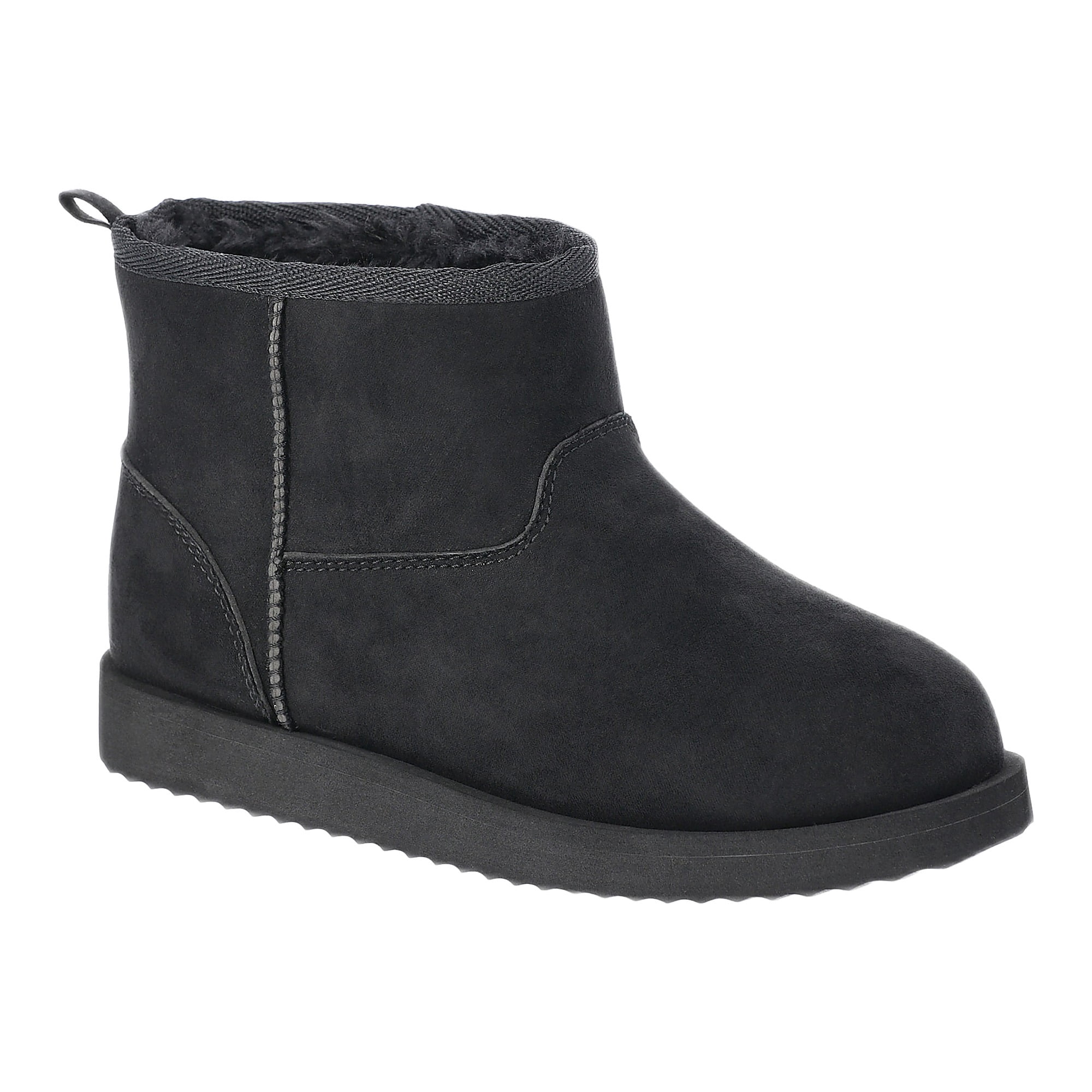 Wonder Nation Little and Big Girls' Faux Shearling Boots