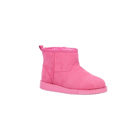Wonder Nation Little and Big Girls' Faux Shearling Boots