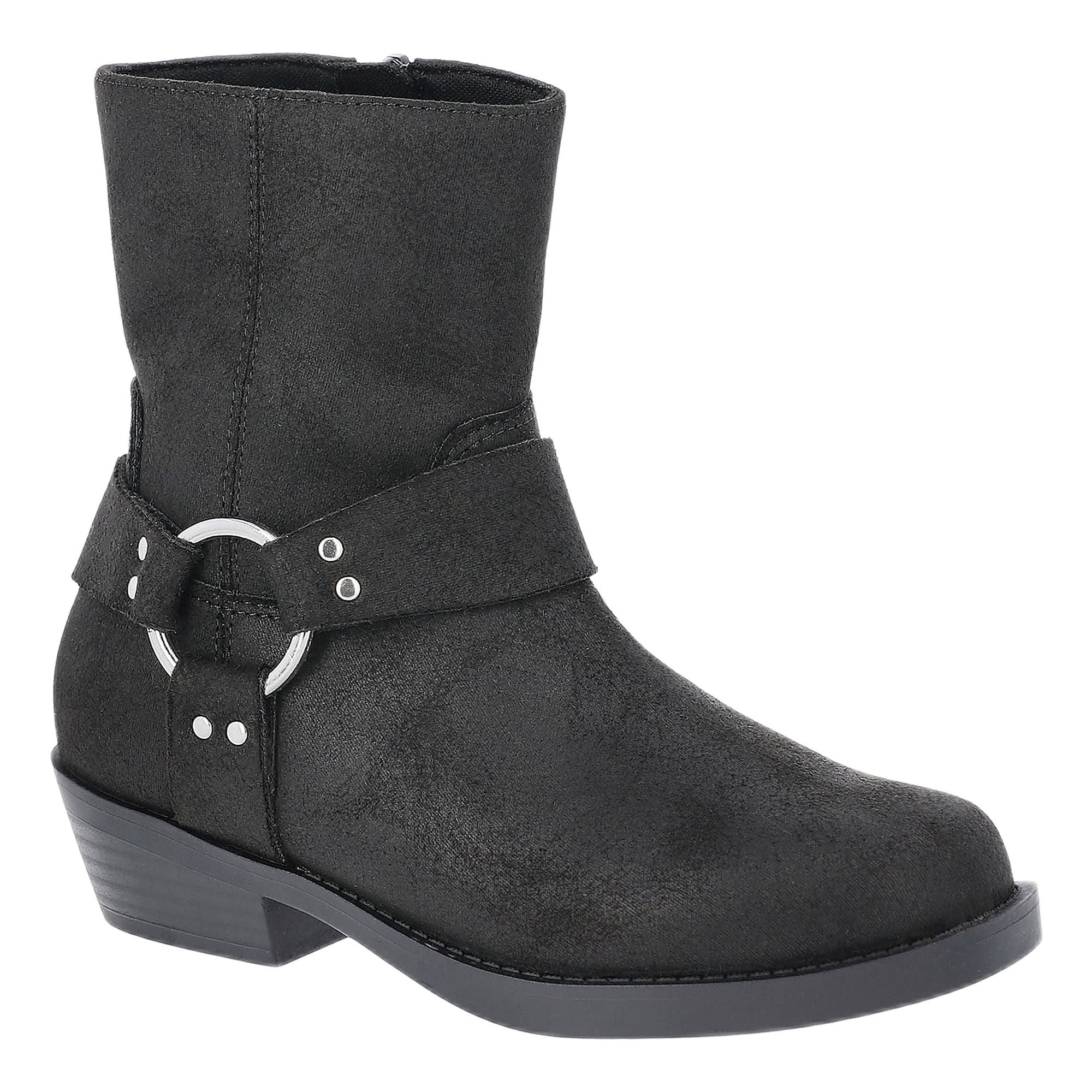 Wonder Nation Little and Big Girls' Harness Boots