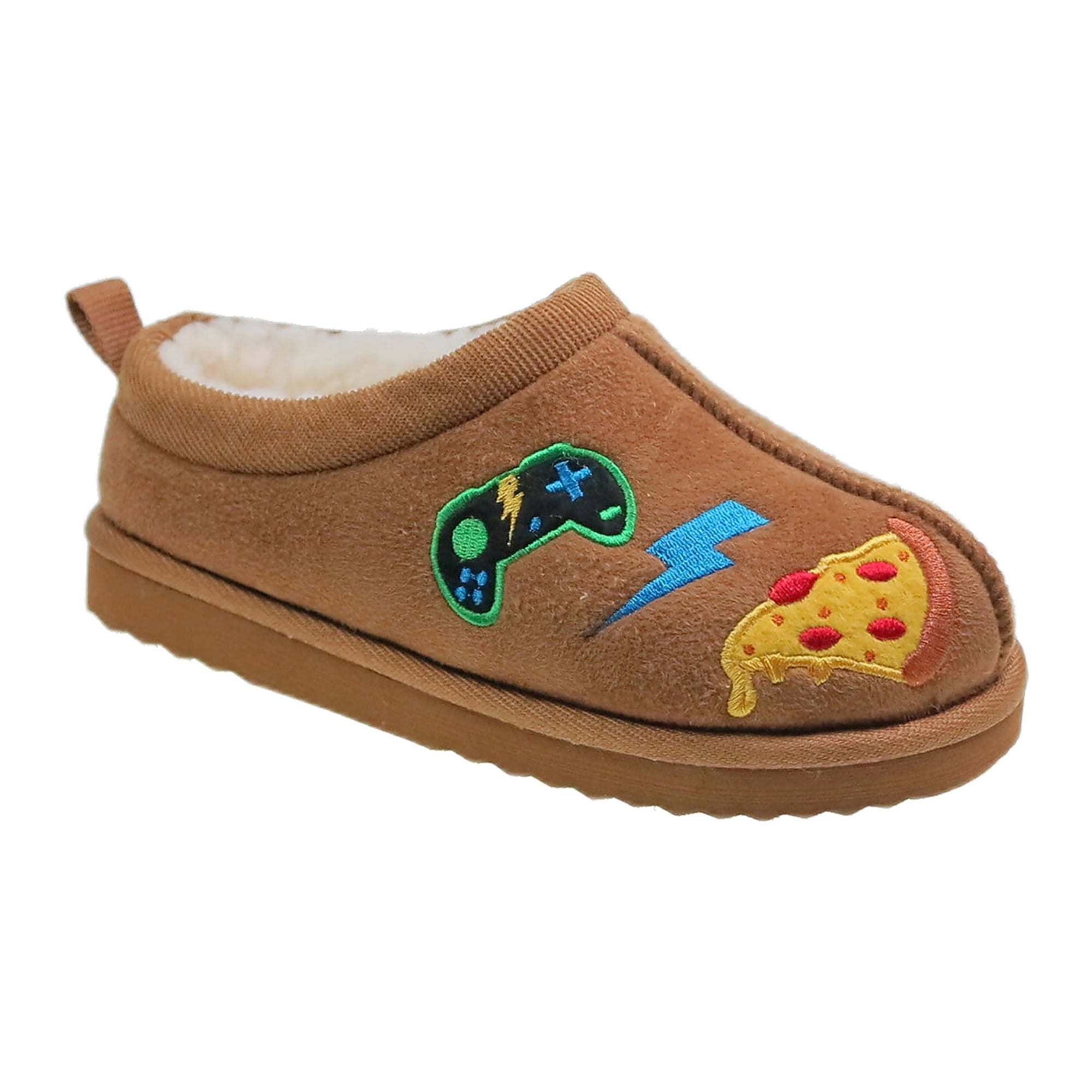 Wonder Nation Toddler, Little, and Big Cozy Slippers