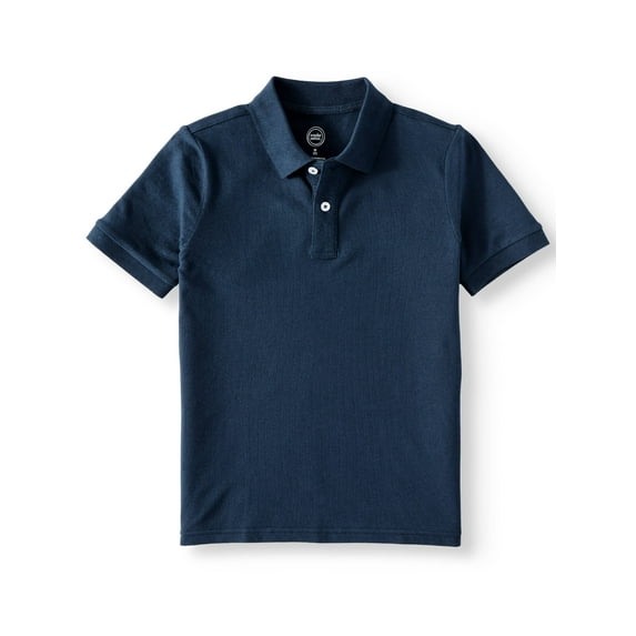 Wonder Nation Little Boys & Big Boys Short Sleeve Polo