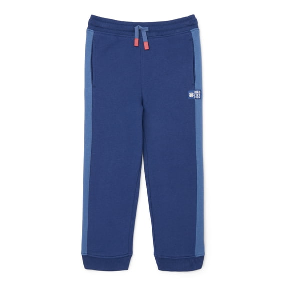 Wonder Nation Little Boys Fleece Jogger Sweatpants, Sizes 4-10