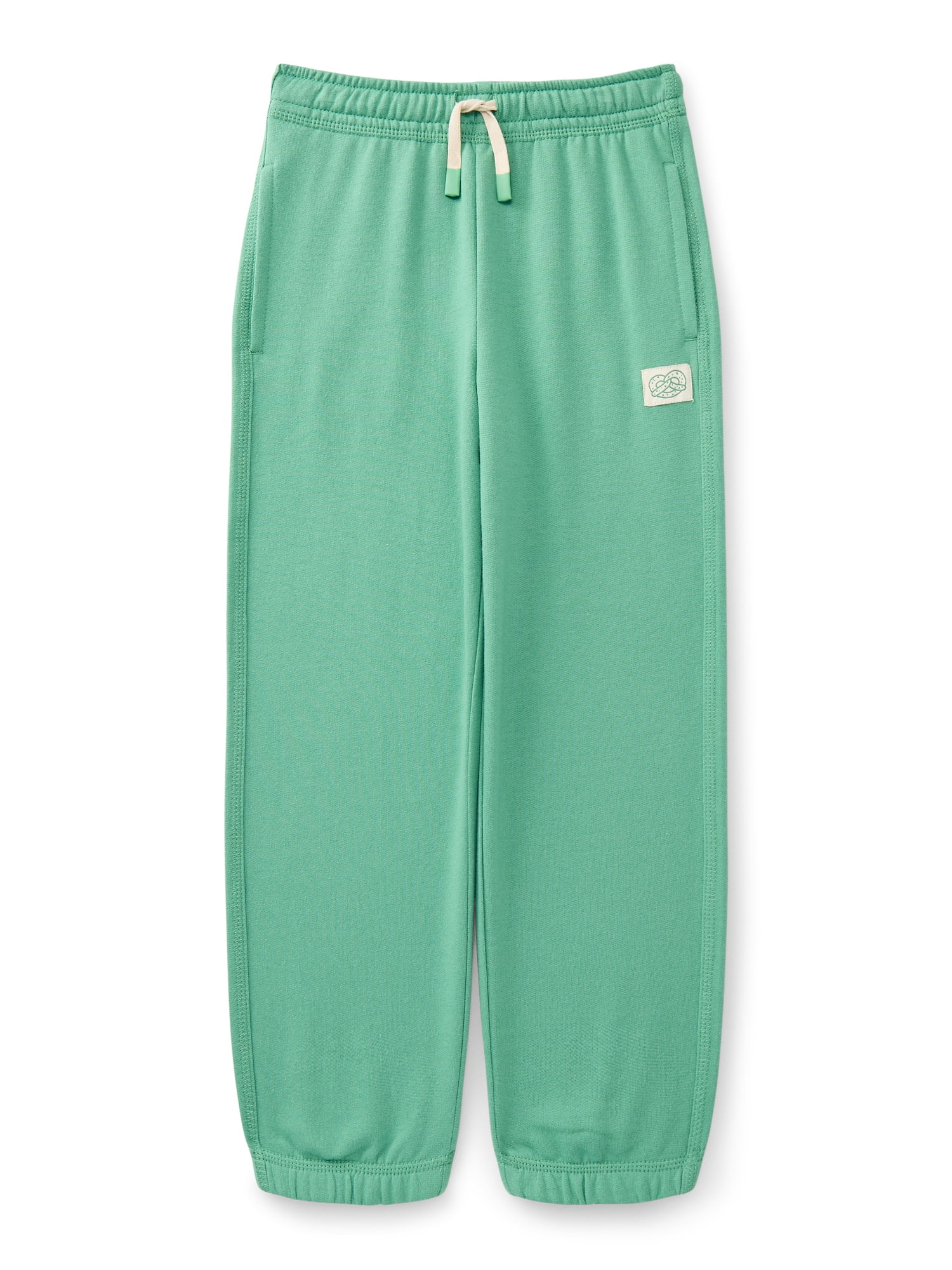 Wonder Nation Little Boys Lightweight Fleece Jogger Pants, Sizes 4-10