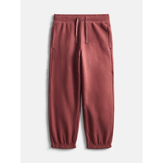 Wonder Nation Little Boys Fleece Joggers, Sizes 4-10
