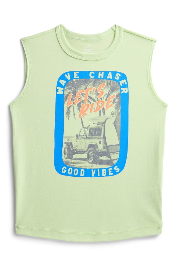 Little Boys Graphic Tank Top, Sizes 4-10