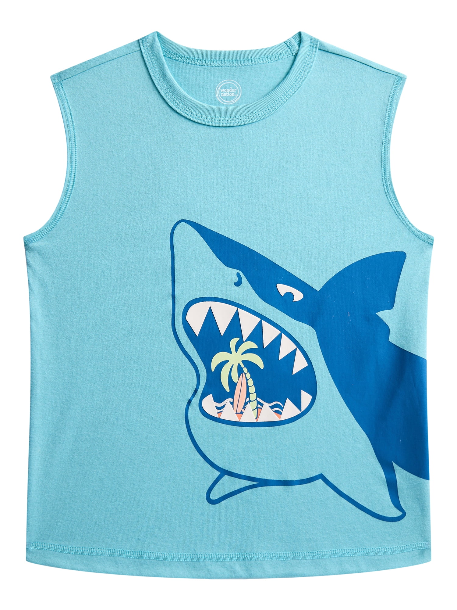 Wonder Nation Little Boys Graphic Tank Top, Sizes 4-10