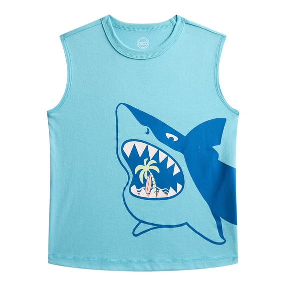 Wonder Nation Little Boys Graphic Tank Top, Sizes 4-10
