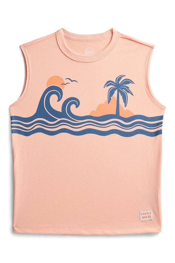 Little Boys Graphic Tank Top, Sizes 4-10