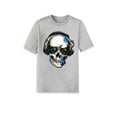 thumbnail image 1 of Wonder Nation Little Boys & Little Boys Glitch Skull Graphic Tee, 1 of 1
