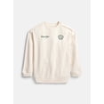 thumbnail image 1 of Wonder Nation Little Boys Crewneck Graphic Sweatshirt with Long Sleeves, Sizes 4-10, 1 of 3