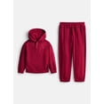 thumbnail image 1 of Wonder Nation Boys Long Sleeve Hoodie and Joggers Set, 2-Piece, Sizes 4-10, 1 of 3