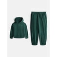 thumbnail image 1 of Wonder Nation Boys Long Sleeve Hoodie and Joggers Set, 2-Piece, Sizes 4-10, 1 of 3