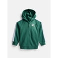 thumbnail image 1 of Wonder Nation Little Boys Raglan Zip Up Hoodie with Long Sleeves, Sizes 4-10, 1 of 3