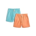 thumbnail image 1 of Wonder Nation Little Boys' Pull On Knit Shorts, 2-Pack, Sizes 4-10, 1 of 3