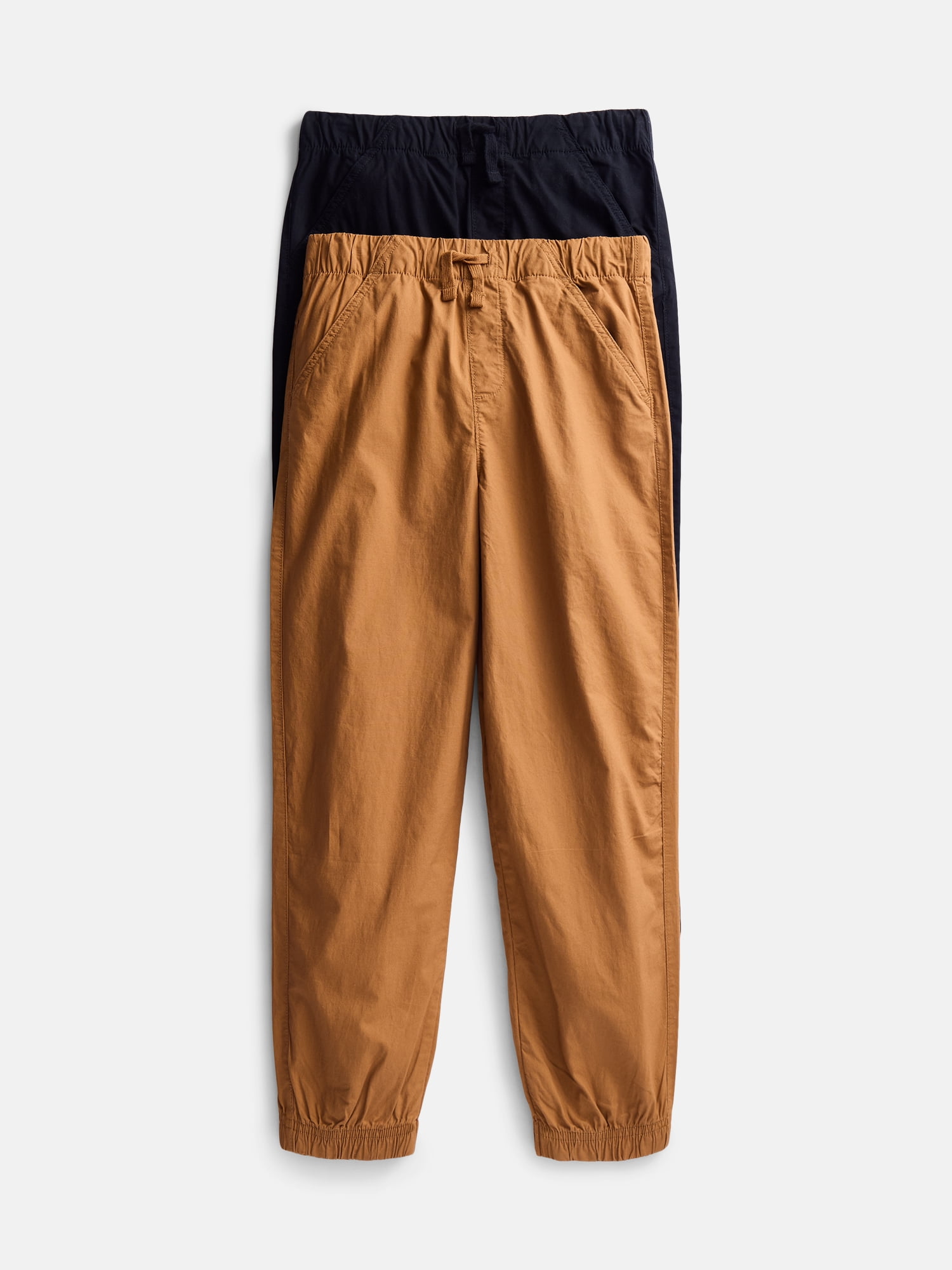 Wonder Nation Little Boys' Woven Jogger Pants, 2-Pack, Sizes 4-10
