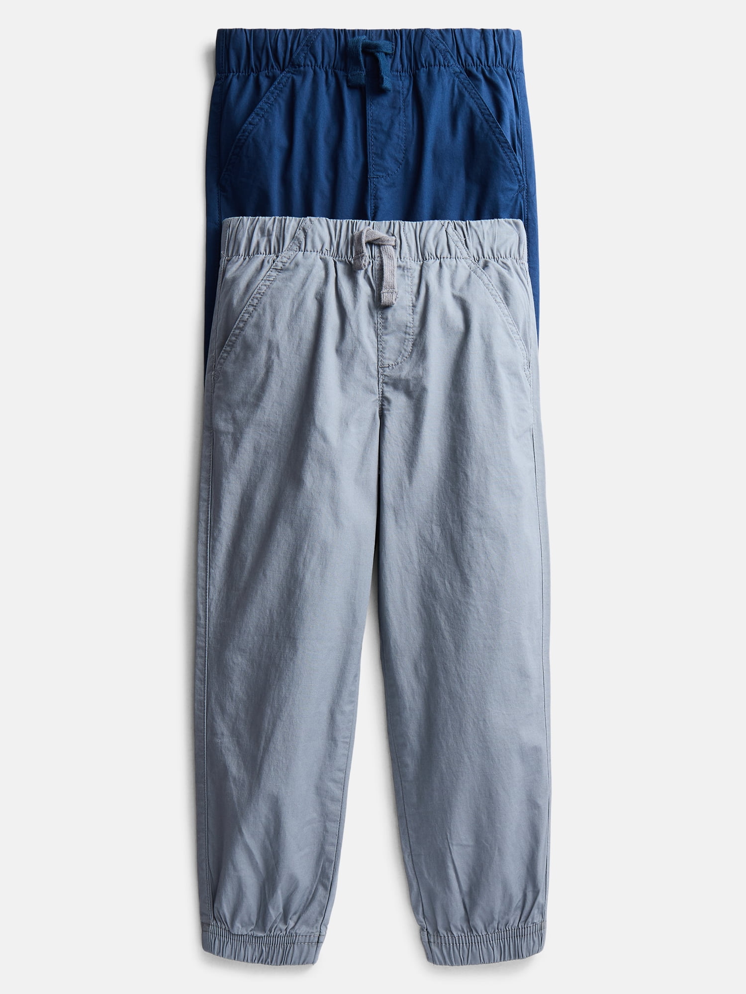 Wonder Nation Little Boys' Woven Jogger Pants, 2-Pack, Sizes 4-10