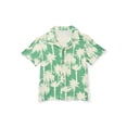 thumbnail image 1 of Wonder Nation Little Boys Knit Button Down Shirt with Short Sleeves, Sizes 4-10, 1 of 3