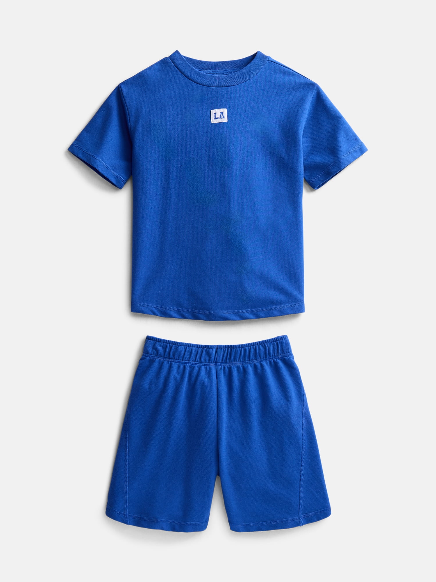 Wonder Nation Boys' French Terry Top and Shorts Set, 2-Piece, Sizes 4-10