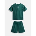 thumbnail image 1 of Wonder Nation Boys' French Terry Top and Shorts Set, 2-Piece, Sizes 4-10, 1 of 3